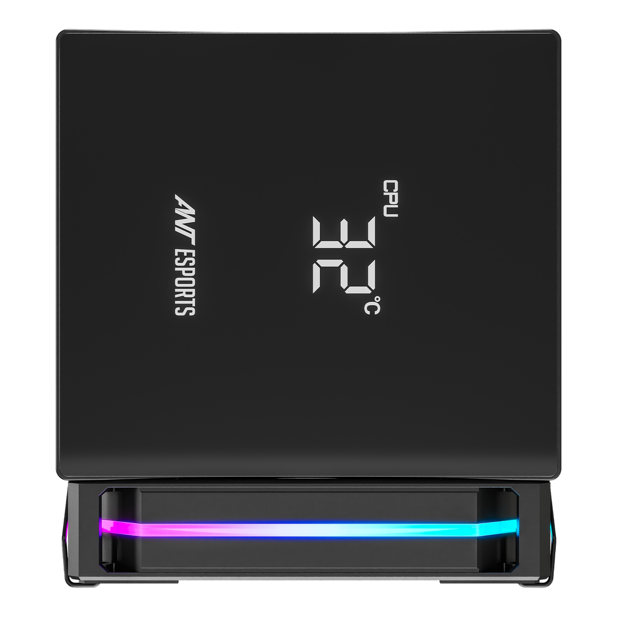 V8 Digital CPU Air Cooler with Temperature Display