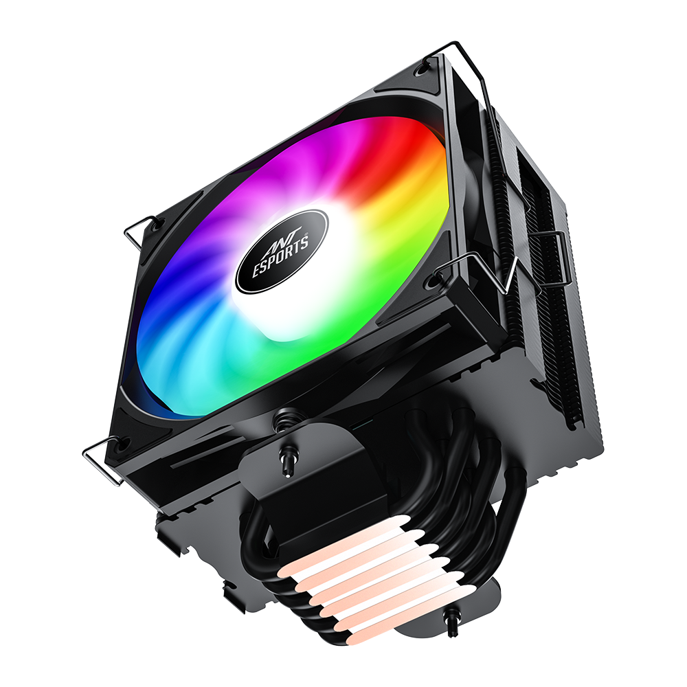 ICE-C612 Digital CPU Air Cooler with Temperature Display