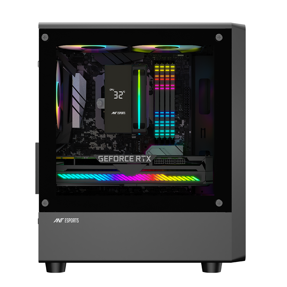 400 Air Mini Gaming Chassis - Black