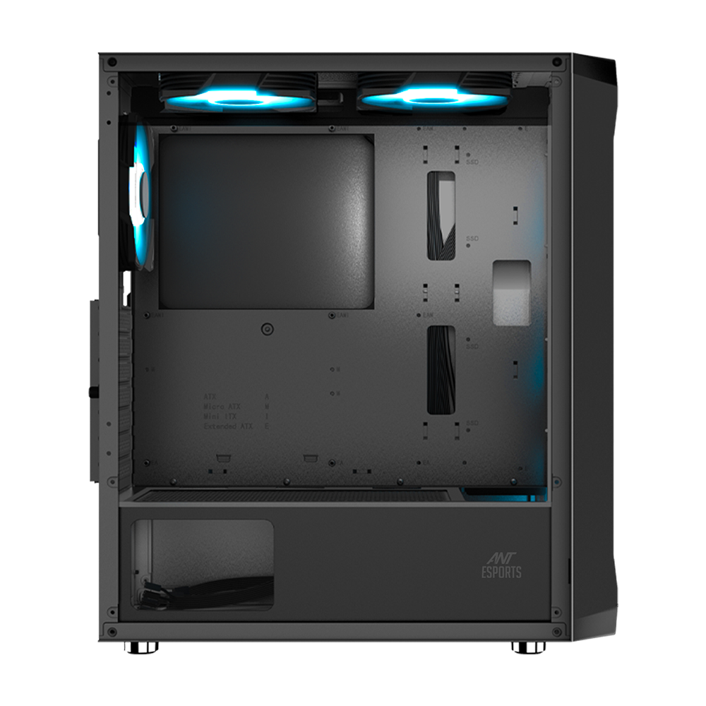 ICE-112 Gaming Chassis BLACK With ARGB FAN