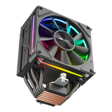 V6 Digital CPU Air Cooler with Temperature Display