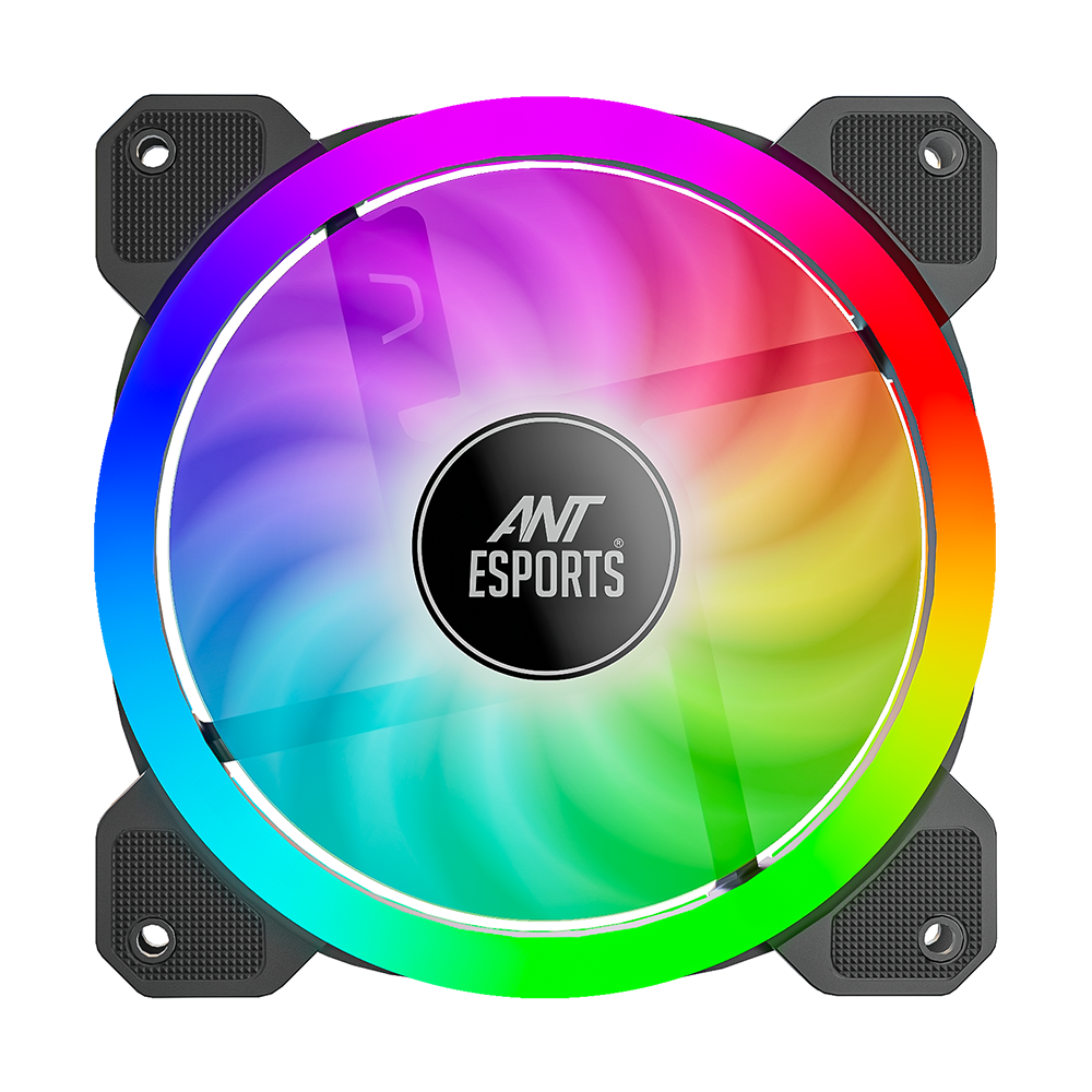 Superflow 3x120mm ARGB Black Case Fan Kit