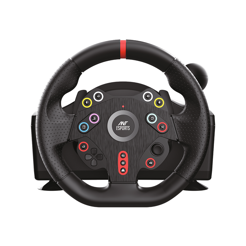GWGT5 Racing Steering Wheel with Pedals & PS5 Adapter - 270°
