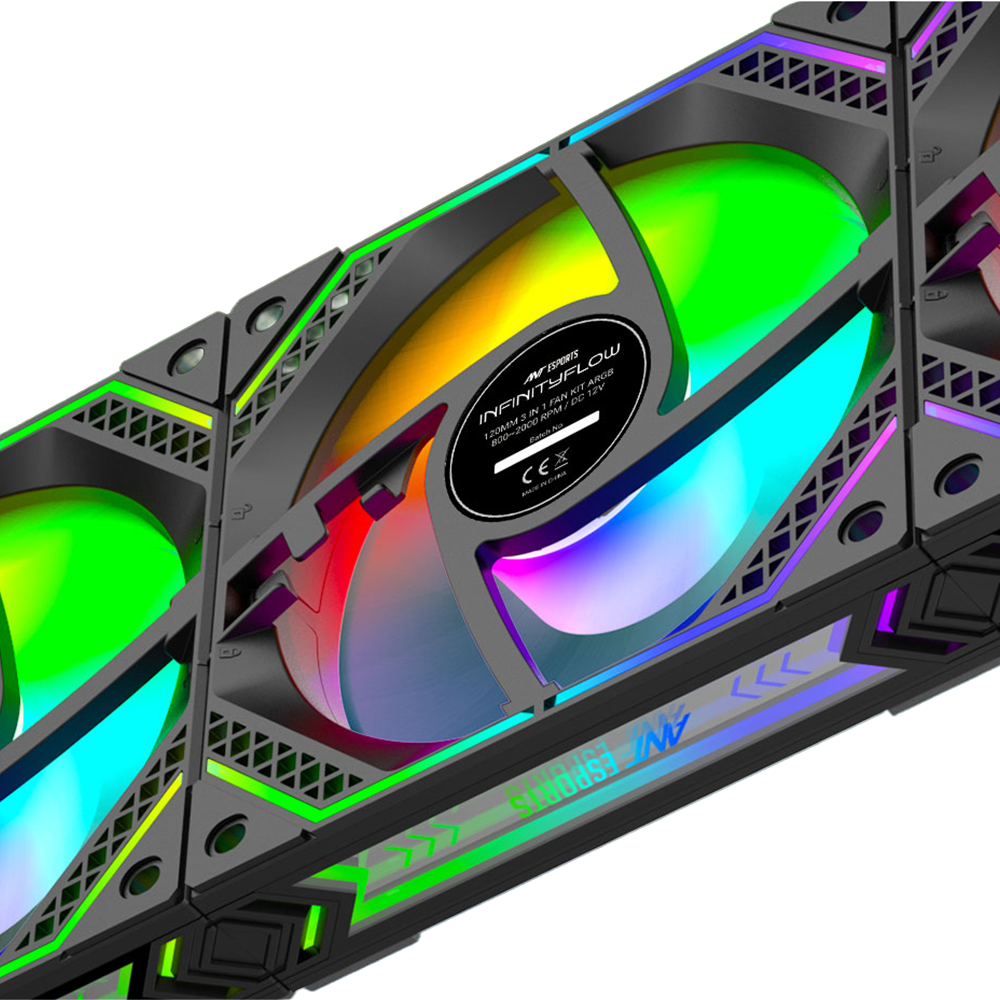 InfinityFlow 3x120MM ARGB Fan Kit