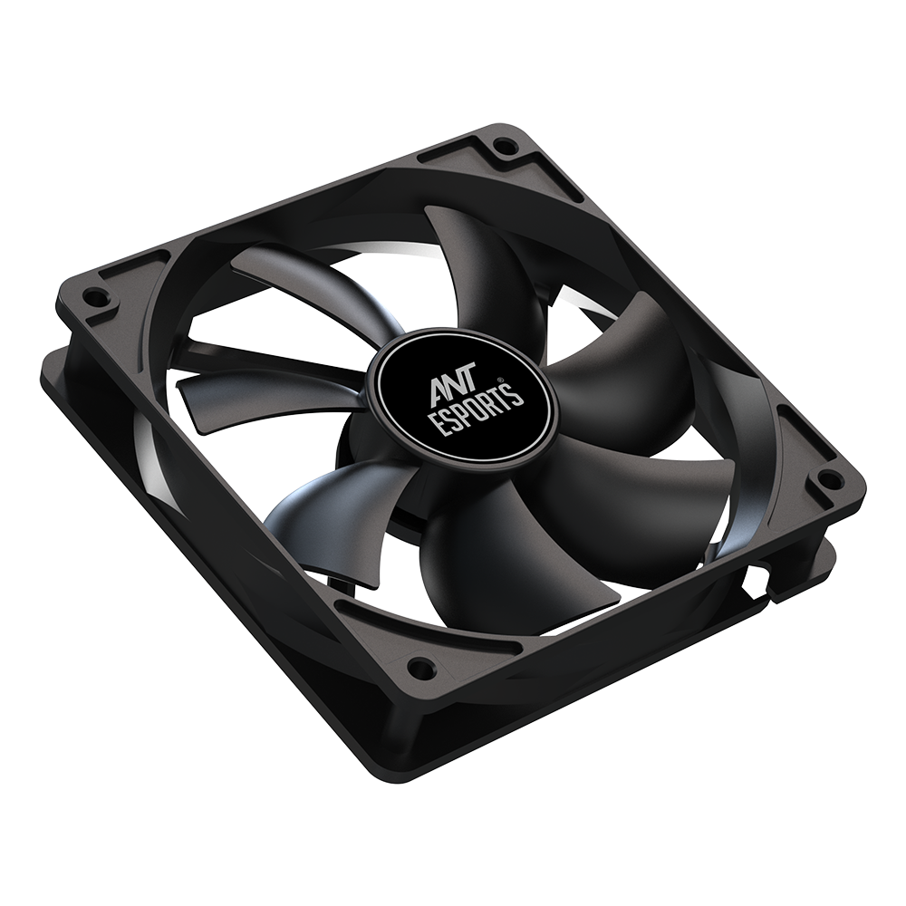 CarbonFlow 120mm Black Case Fan