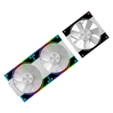 QUARTZFLOW 3x120MM CASE FAN KIT ARGB -  White