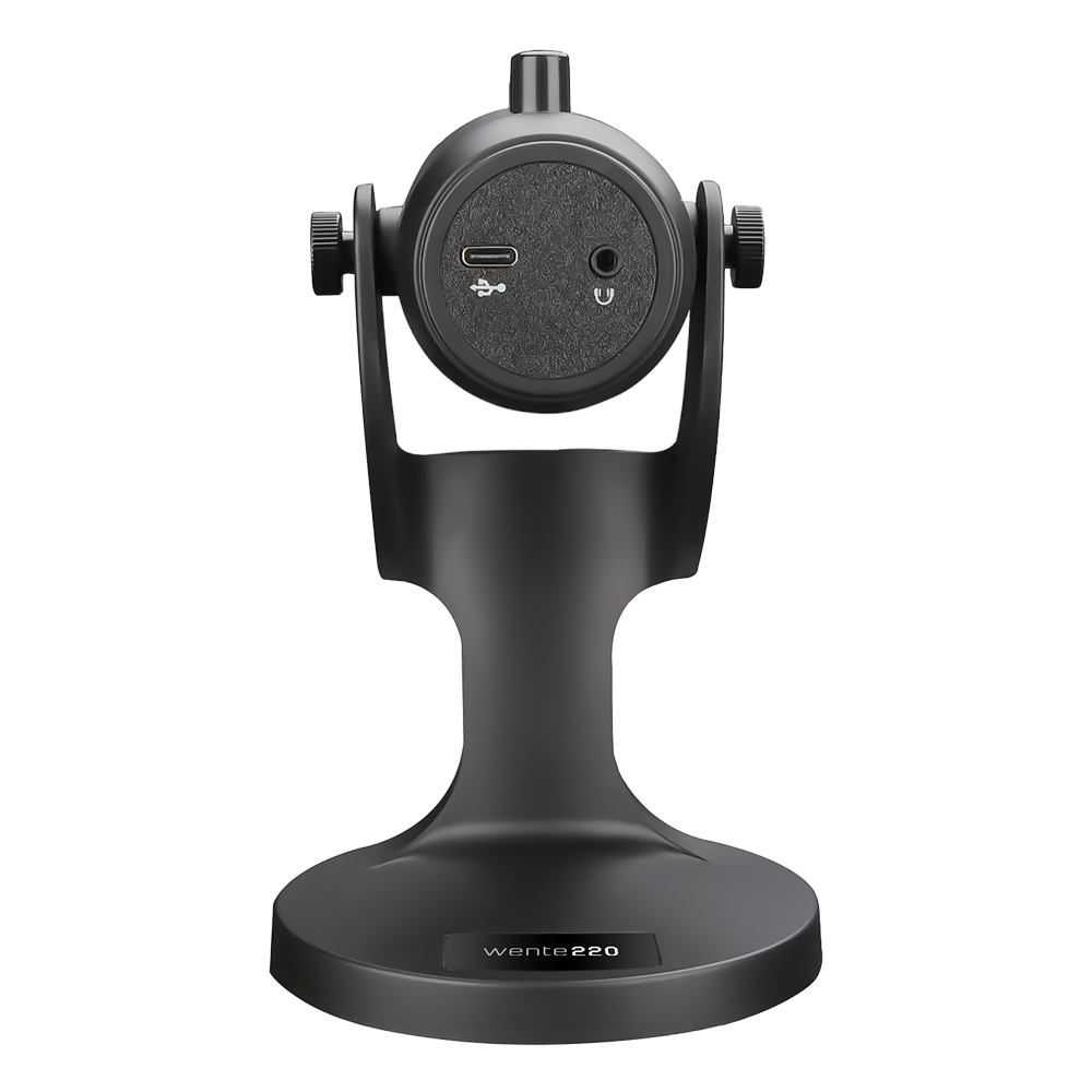 WENTE 220 USB Condenser Microphone - Cardioid, RGB, Black
