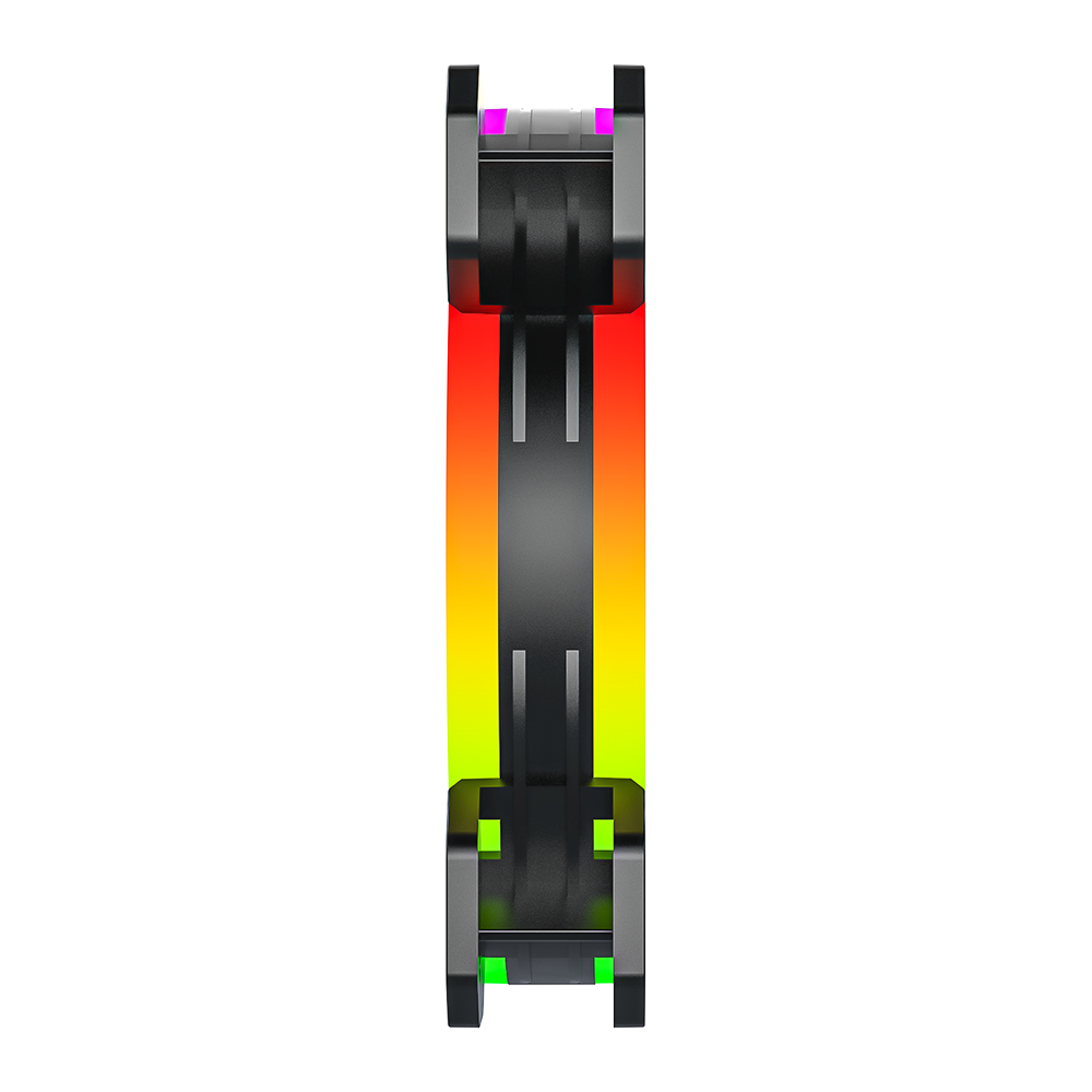 Superflow V2 120mm Auto RGB Black Case Fan