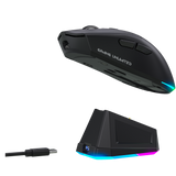 GM810 Pro RGB Wireless Gaming Mouse - Black