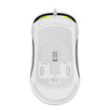 GM610 Crystal Gaming Mouse - White