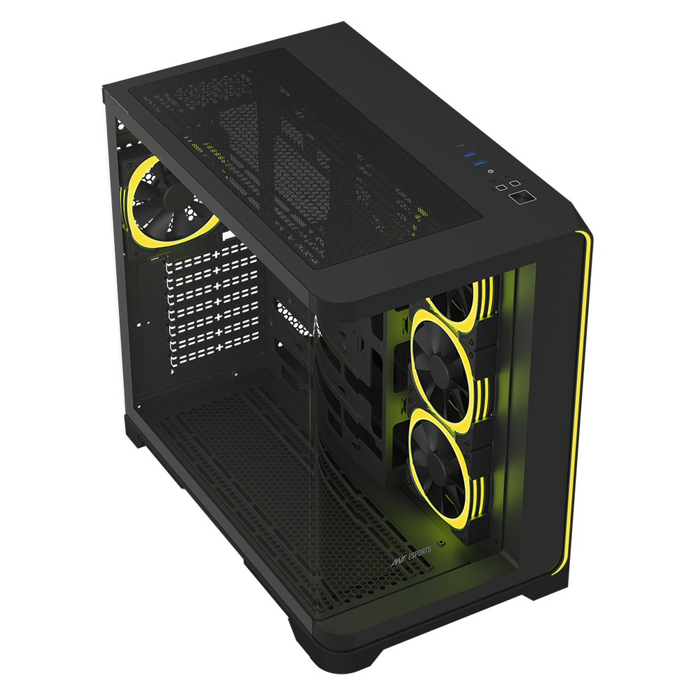 Crystal ARC Gaming Chassis - Black