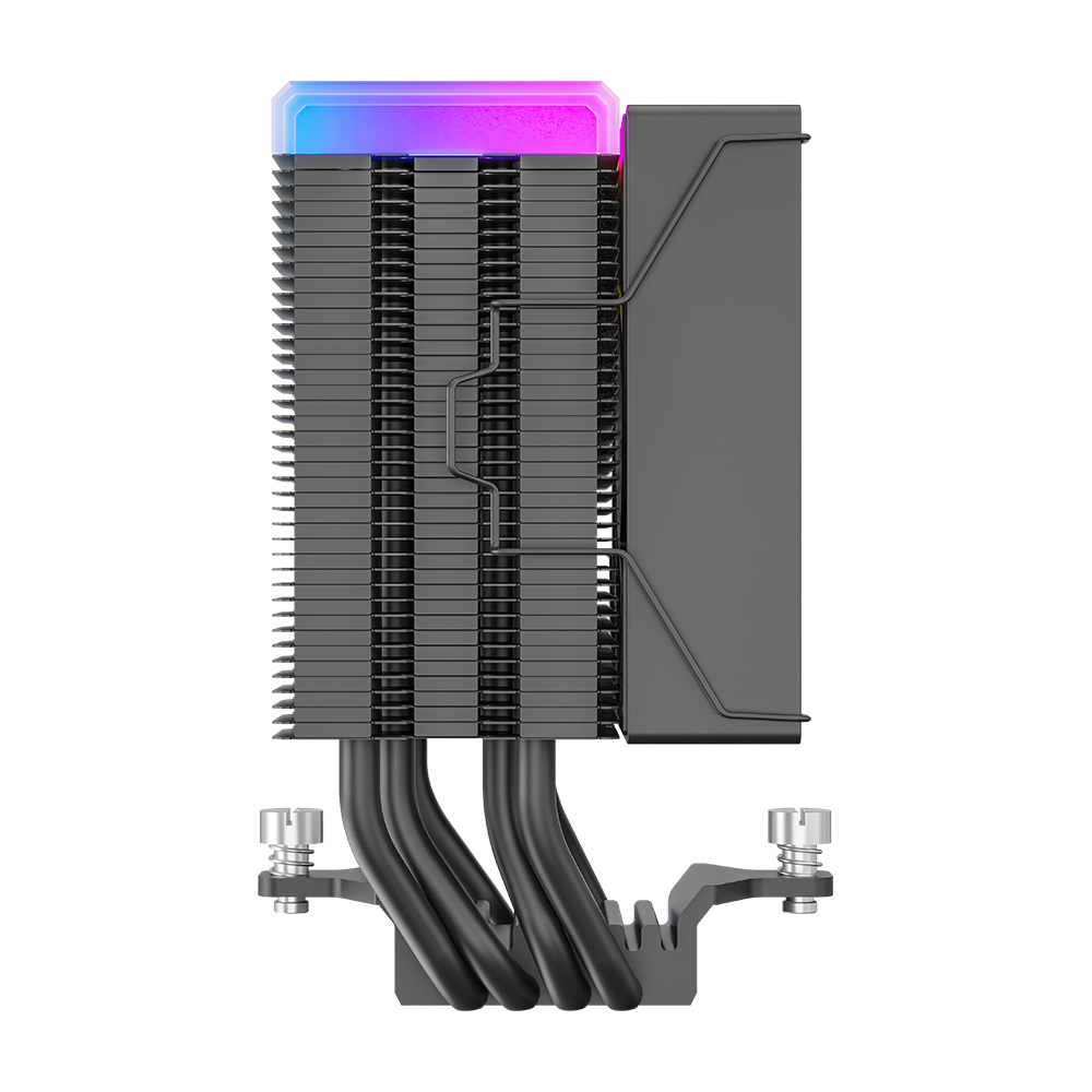V4 Digital CPU Air Cooler with Temperature Display