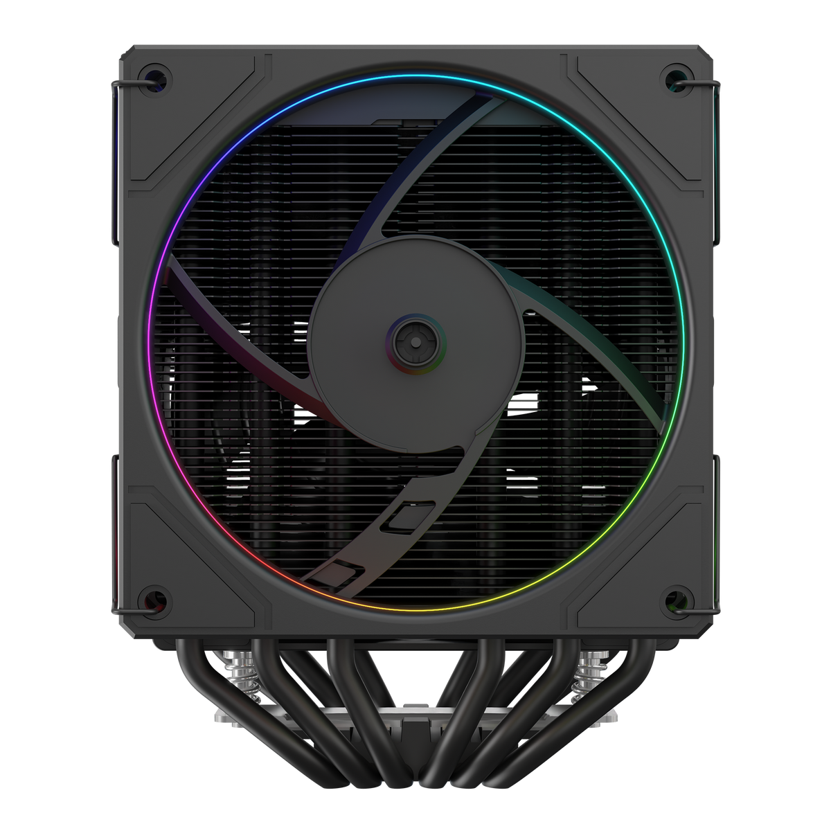 V8 Digital CPU Air Cooler with Temperature Display