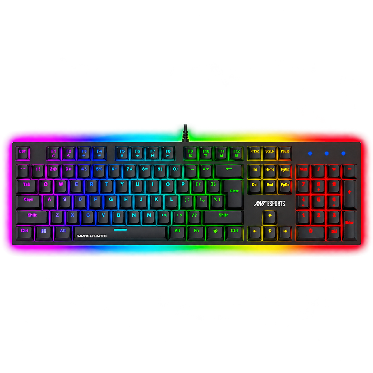 MK3400 V3 World of Warships Mechanical Keyboard - Black