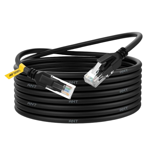 Cat 6 Ethernet Cable 10 Meters - Black