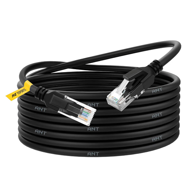 Cat 6 Ethernet Cable 15 Meters -  Black