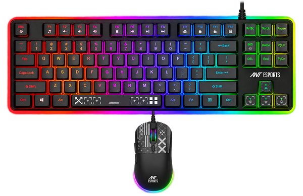 Thunder20 TKL Keyboard & Mouse Combo - Black