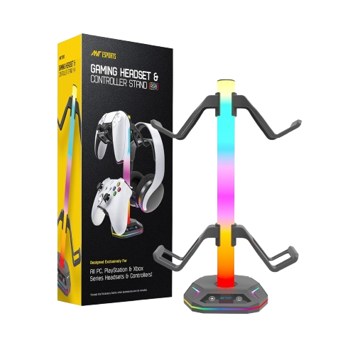 Headset Stand & Controller Stand - Black