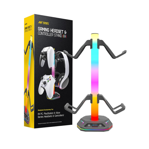 Headset Stand & Controller Stand - Black