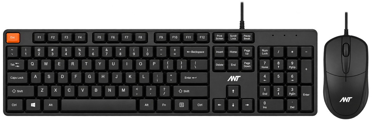 MASTER15 Wired Keyboard & Mouse Combo