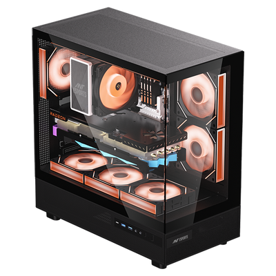 Crystal X6 Gaming Chassis -Black