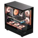 Crystal X6 Gaming Chassis -Black