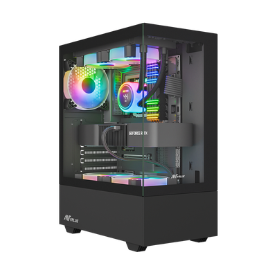 CV100 Gaming Cabinet Black