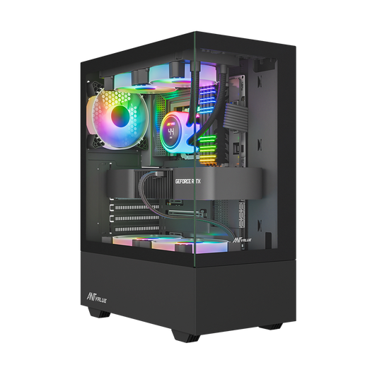 CV100 Gaming Cabinet Black