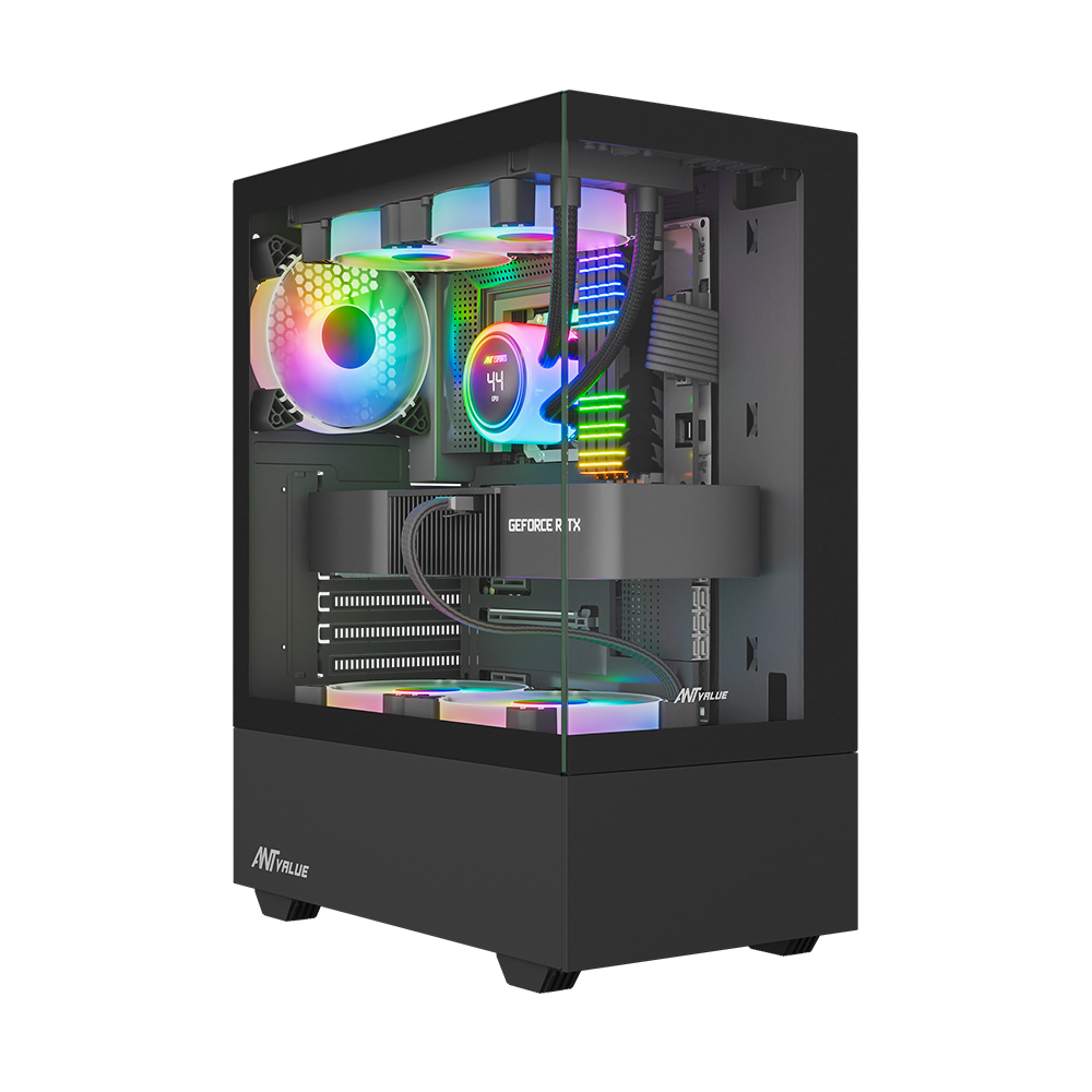 CV100 Gaming Cabinet Black