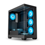 Crystal X7 Gaming Chassis -Black
