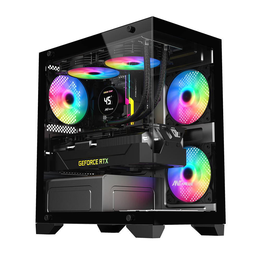CV200 Gaming Cabinet Black