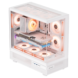 Crystal X6 Gaming Chassis -White