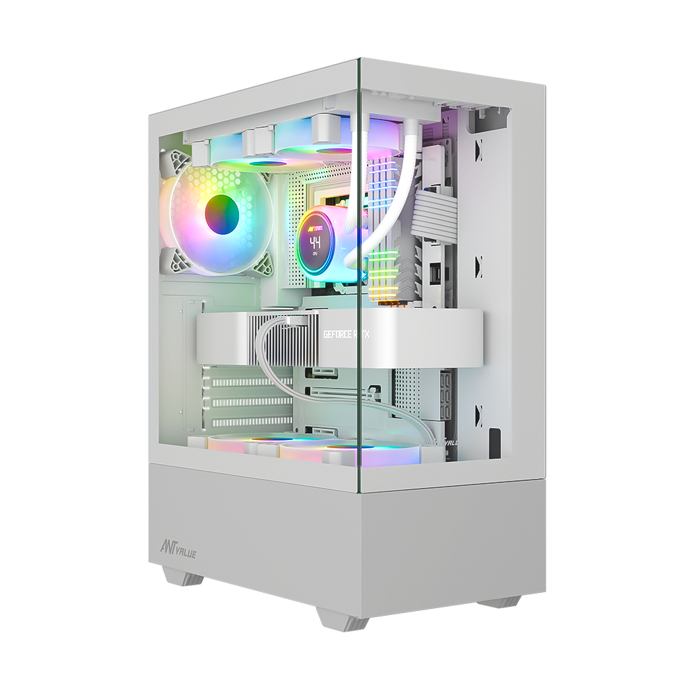 CV100 Gaming Cabinet White