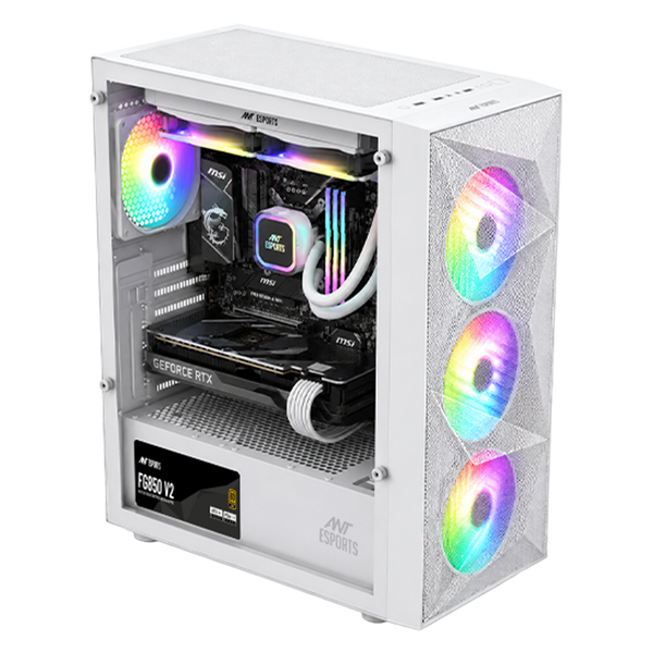 Elite 1200 Gaming Chassis White