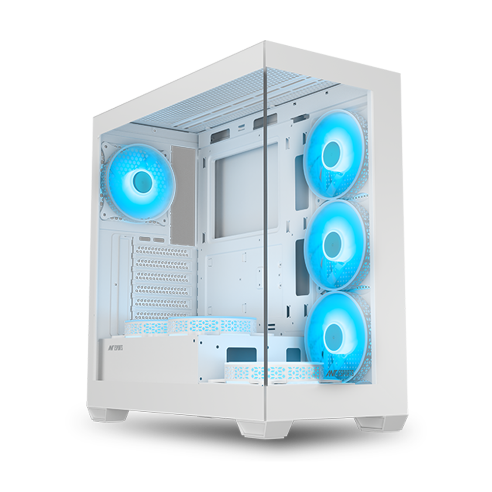 Crystal X7 Gaming Chassis -White