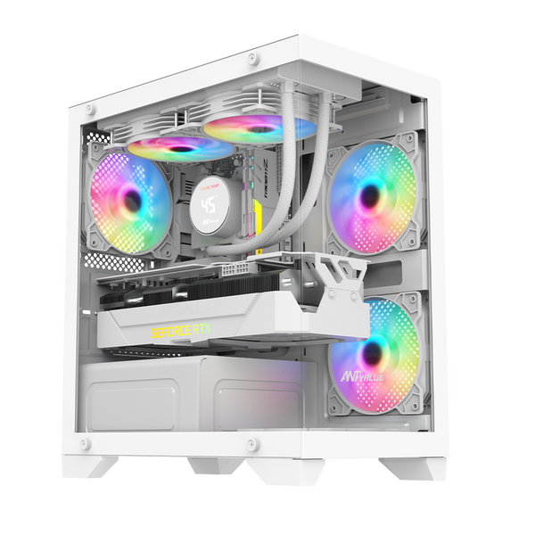 CV200 Gaming Cabinet White