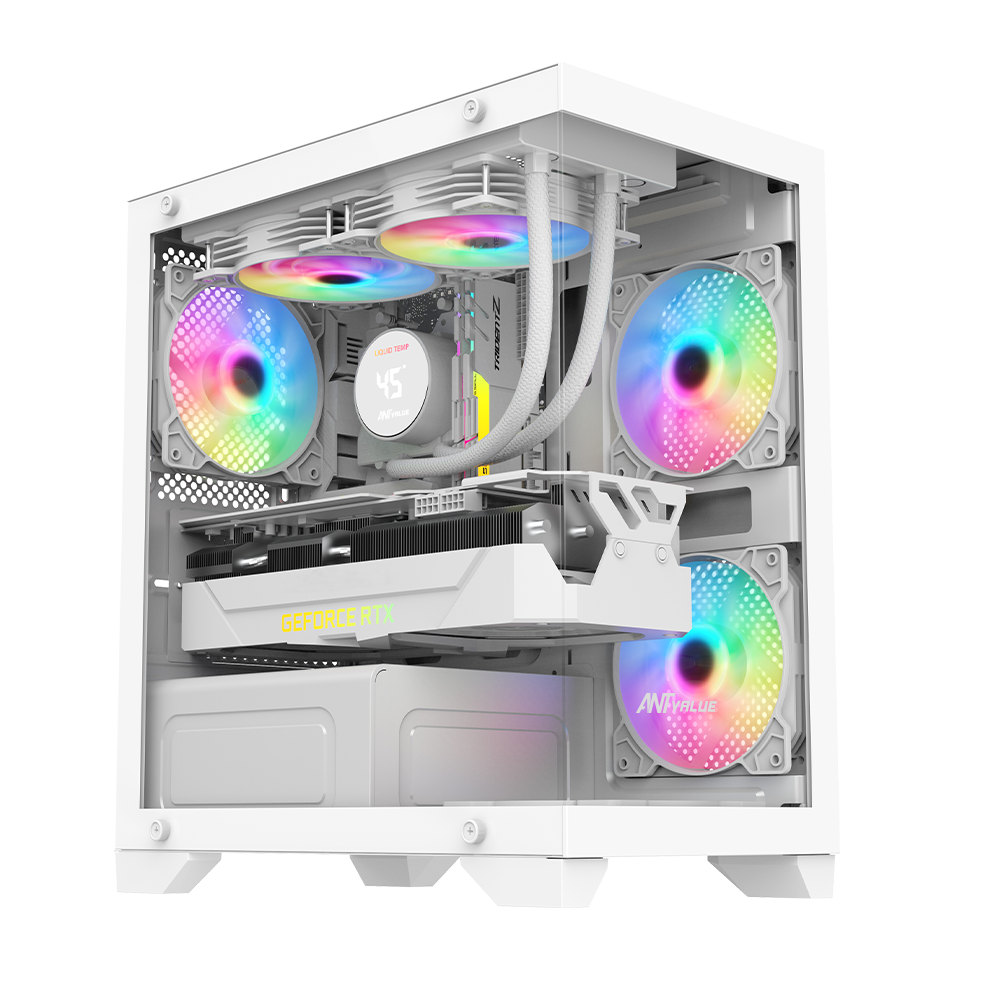 CV200 Gaming Cabinet White