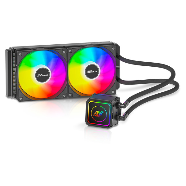 AV240 Liquid Cooler 240mm Black