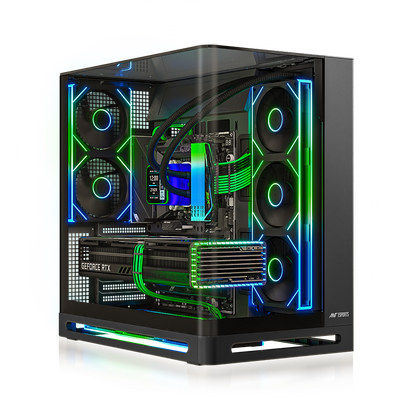 Crystal Arc Pro Gaming Chassis Black
