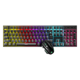Thunder 30 Wired Mechanical Keyboard & Mouse Gaming Combo (Red Switches) - Black