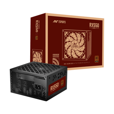 RX550 80+ Bronze Power Supply Unit