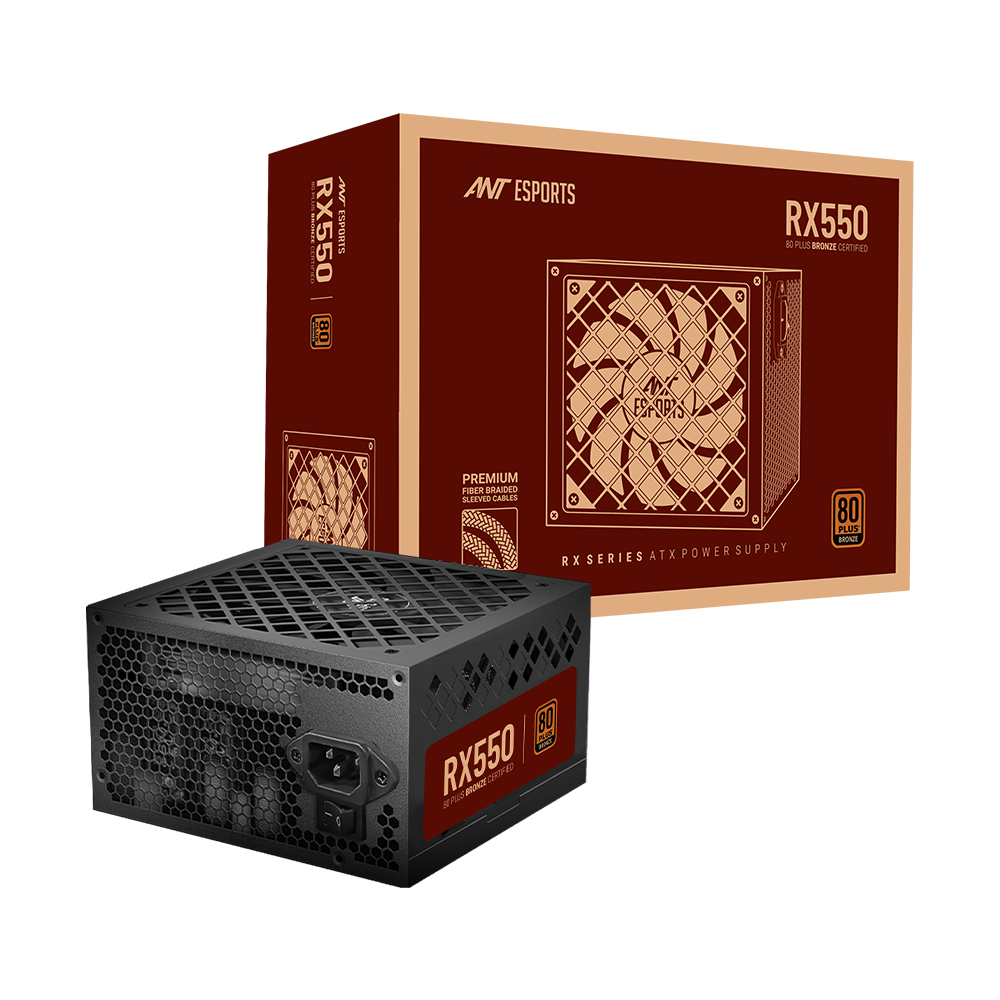 RX550 80+ Bronze Power Supply Unit