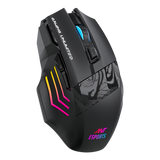 GM105 pro Wireless Gaming Mouse - Black white
