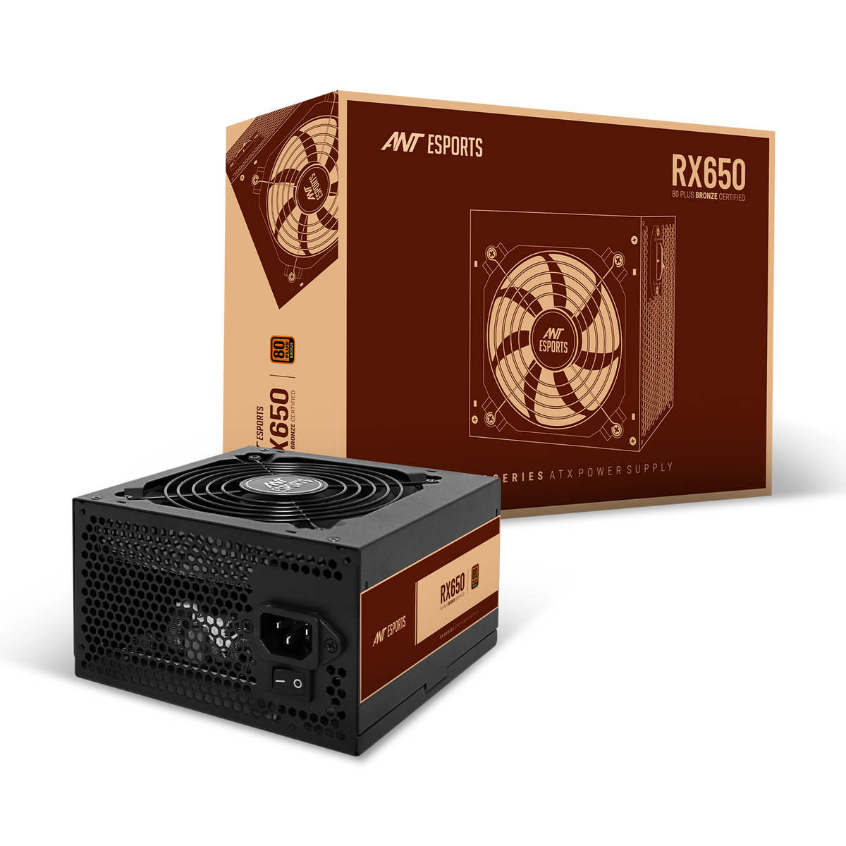 RX650 80 Plus Bronze Full Modular Power Supply Unit