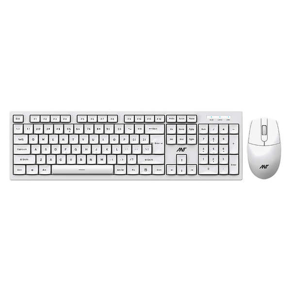 Master 10 Full Size Wired Keyboard and Mouse Combo - Black