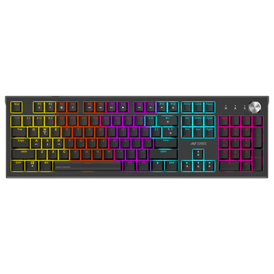 MK1850 Mechanical Blacklit Gaming Keyboard with Red Switches Black