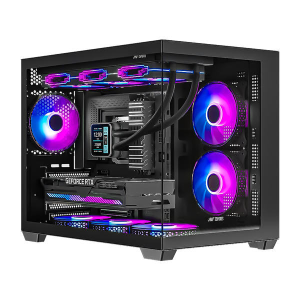 X6 Mini Gaming Chassis - Black