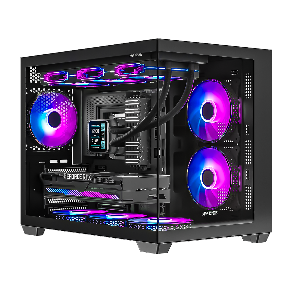 X6 Mini Gaming Chassis - Black