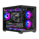 X6 Mini Gaming Chassis - Black