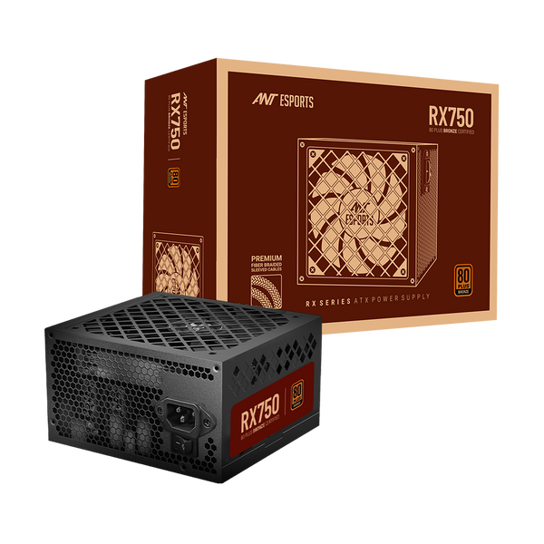 RX750 80 Plus Bronze Full Modular Power Supply Unit